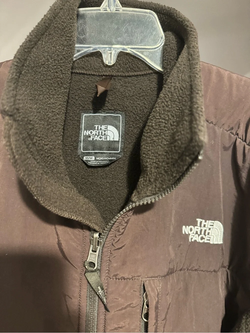 North face Denali brown medium